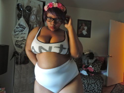 drunkvanity:  afatblackfairy:Boom. Some more sexier photos of myself I took. Loving myself so much, from my fat thighs, cellulite, stretch marks, rolls and my beautiful brown skin. I’ve been told I’m “not black” and that I “don’t act black”