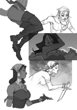 nesy-art:    more Isabela and some Cas ~   