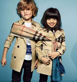 selfawarehoe:  Laila Naim, five years old, becomes first Pakistani to model for Burberry. Do you guys even how huge this means to Pakistani girls growing up around the world. We grow up feeling guilty about body hair and features, shame becomes a part
