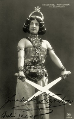 Friederike Kierschner, 1908.