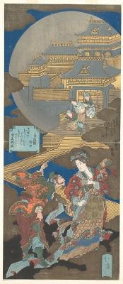 centuriespast:  Scene in Gekkyuden - Dream of the Moon Palace Totoya Hokkei (Japanese, 1780–1850) The Metropolitan Museum of Art 