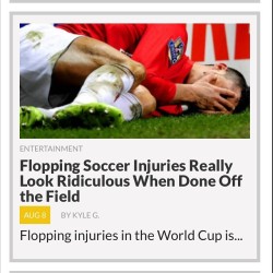 Flopping soccer injuries look ridiculous when done off the field. Head now to bonafidepanda.com and brace yourself for the hilarity that will ensue!    #bonafidepanda #newpost #instagood #latestupdate #articlepost #sharewithfriends #instago #instacool