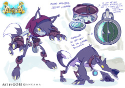 liquidxlead:  catfishdeluxe:  More concepts for Ankama’s “Abraca” videogame.After the “Djinn class” Krok Hunters here is the “Wolf class” and their mentor : the sadly famous Big Bad Wolf.They live in the very cold forest of winter and are