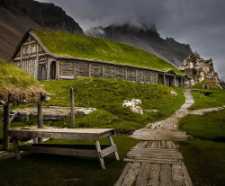 l0thl0rien:  midnattsulv:   Village - Iceland by Florent Gast    ◊~Enter this Middle Earth~◊