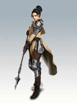 kasiaslupecka:  Lady knight. Full body armor  