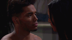 soapoperaworld:  Sasha seduces Zende on ‘The Bold and the Beautiful’. Episode 7282. 2016 March 3rd) 