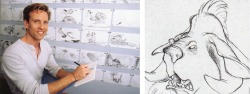 thecroods:  Chris Sanders’ sketches and storyboards for Beauty and the Beast 