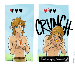 thelinkhylia: link will eat anything