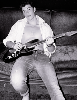 givenchyyass:Shawn Mendes (a happy sloppy bottom) outtakes for Flaunt magazine.