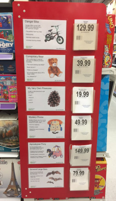 obviousplant:I added some new toy options to my local toy store