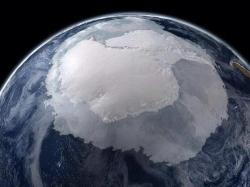 kool-aid-jammers:  climateadaptation:  Very rare view of Antarctica from space. Via  It ice 