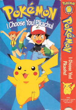 pokescans:  US VHS cover. 