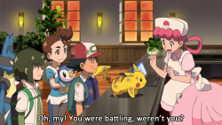 camiluna27:  coolsville-ghetto:  kai-wildfang:  Can someone from the Pokemon fandom explain this, I don’t understand nurse Joy’s reaction.  Ho-oh is basically a minor deity, so nurse joy pretty much just heard this ten year old say “i threw a rat
