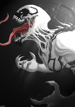 freeandshonenspirit: thecomicninja:  Anti-Venom by Axura Xion  