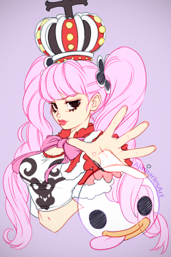 ajamariesart:  It’s funny how Perona is my favorite female op character and yet I have not posted a single drawing of her here.  