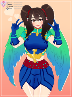 Finished Jing Wei flatcolors commission from SMITE for Aerial18 :3!Hi-Res   nude and stages of undress up in Patreon!❤  Support me on Patreon if you like my work ! ❤❤ Also you can donate me some coffees through Ko-Fi❤