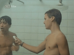 czech-them-out:    Pavel Kříž and David Matásek in Zámek Nekonečno (1984)   