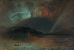    Frederic Edwin Church.Â Aurora Borealis.Â 1865.      