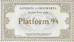 hogwartsfansite:    Hogwarts Express leaves at 11 o’clock, don’t forget your ticket.
