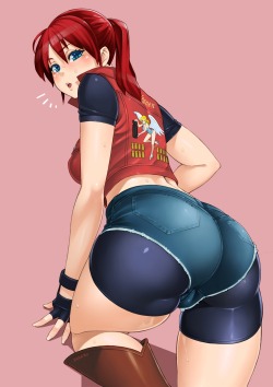fandoms-females:  claire_redfield_by_solid_zonda ( TMG #4 - Already hot and bothered )  &lt; |D&rsquo;&ldquo;&rdquo;&rsquo;