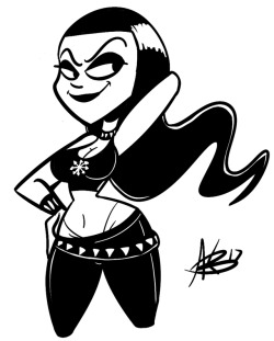 akbdrawsstuff:   Digital Inktober Day #21: Nemi Montoya by AKB-DrawsStuff    Our Digital Inktober Day continues with t’s Nemi Montoya from old series of comic strips known as Nemi. I have no memory of her or the comics myself.   
