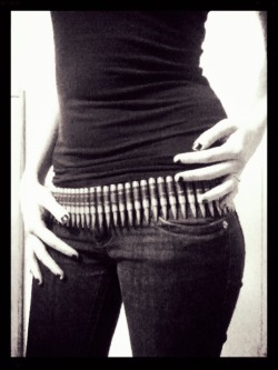 My bullet belt.