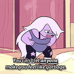 eloisewidmore:  My Endless List of Faves 8/∞ - Amethyst from Steven Universe[Ugh, you are just so childish!] Yeah, yeah, don’t forget: reckless, vulgar, loud-mouthed. That’s just what makes me so awesome!   I wana hug her so much! &lt;3