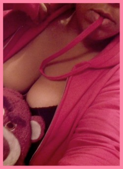 theonege:  kleinespanda:  Late night cuddly toy cuddles!  Got too excited and reblogged to wrong blog lol. Still though, instant boner and I loved it!  I love this woman. I&rsquo;ve known her for almost a decade now and I&rsquo;ve never regret a second