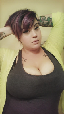 bbwbounty:  justabebopbaby:  Fuck what you heard you’re mine , you’re mine.  Don’t use this word often, but this chick is GORGEOUS! 
