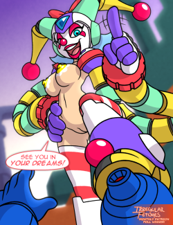 irregularfetishes:  April 2017 Patreon Poll Winner - Giggles the Clown Woman  The crossover no one asked for! Yes I’m still working on getting caught up on these. Giggles the Slutty Clown © Aeolus (SFW) (NSFW) Irregular Fetishes Patreon! 