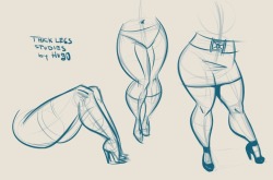Thick legs studies. A good way to warm up and start your day :)Twitter  Newgrounds   DeviantArt  Youtube   