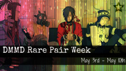 dmmdrarepairweek2k15:Why should Aoba have all the fun? May 3rd through May 10th let’s take a little time to explore and enjoy the more uncommon pairing in Dramatical Murder through fan fiction and fan art! No ship is too cracky, no AU is too bizarre!The