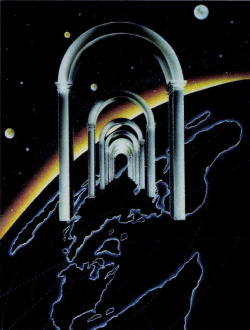 chromeandlightning:  AT&amp;T Arches by Carol Gillot ‘86 