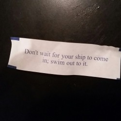 rabidchild67: amynchan:  defilerwyrm: My fortune cookie wants me to write fanfic This is the fanfic fortune.  It shall inspire you to fanfic.  Reblog to cure writer’s block 
