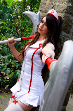 hotcosplaychicks:  ✘ Dy Chan as Nurse Akali from League of Legends ✘Find her on Facebook and Instagram Foto by Michii’s Diary