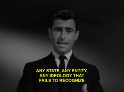 doccrogsoddblog: Rod Serling saying words that have never been more true than they are now in the Twilight Zone episode “The Obsolete Man”