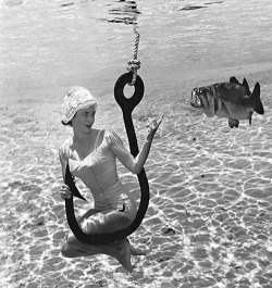 vintagegal:The underwater photography of Bruce Mozert. Silver Springs, Florida c. 1940s-1970s.