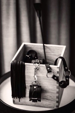 lesbosontheedge:  ermin-minx:Box of tricks sir ;)The Mistress of Souls’ tools of the trade