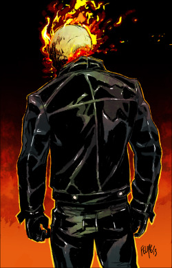 dou-hong:  felipesmithart:  alterego-dnb:  felipesmithart:  Blaze, Ketch, Reyes.   Thus should be a series.  2 of them are already active in the same series! Blaze and Reyes are in the current story arc of All-New Ghost Rider!  I sit next to this guy