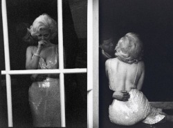 chanel-smokes:  itslatingirl:  President JF. Kennedy &amp; Marilyn Monroe  ou la la 