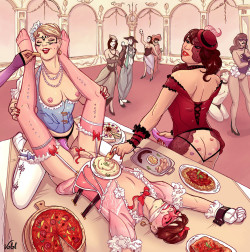 sissy humiliation art by Voloh