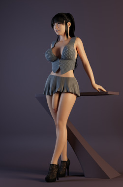 nacnac-toons:  aspect3dx:  So let’s start with a cute asian dickgirl.  More 3D dickgirls