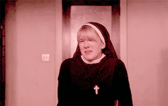 violetharmond:  Favourite asylum characters, Sister Mary Eunice: ‘&rsquo; I know everything. I&rsquo;m the devil. 