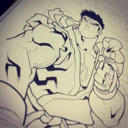 Inked a Ryu. Now I can sleep #edwinhuang #ryu #streetfighter - Follow me on Instagram and Twitter @yecuari