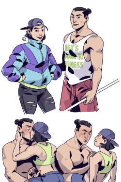 elensartdump: Anon asked for backwards cap Mulan and Shang and I was like HELL YEAH! I don’t know who did it first but here’s my version ;)