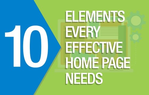 10 Elements Every Effective Home Page Needs