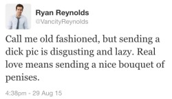 the-last-teabender:  thebaconsandwichofregret:  dallonxweekes:  Is Ryan Reynolds even real  Dude’s been trying to play Deadpool for 11 years, that kind of thing does stuff to a man  Yeah, he’s ‘playing’ Deadpool like RDJ is ‘playing’ Tony