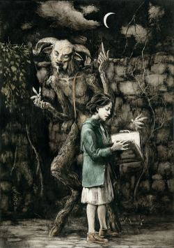 pixography:  Santiago Caruso  ~ ”Pan’s Labyrinth I”, 2013