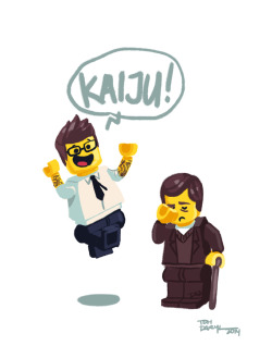 allinthebones:  tohdaryl:  When I found out Charlie Day was Benny the 80’s spaceman, in the LEGO MOVIE, I imagined his Pacific Rim counterpart would have the same crazy reaction when it comes to Kaijus.   zxmdbnam,sdbam,sbdamnsbdamnsbdamnsd YESPERFECT