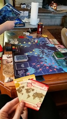 My cousin got me Pandemic for christmas and it&rsquo;s AMAZING
